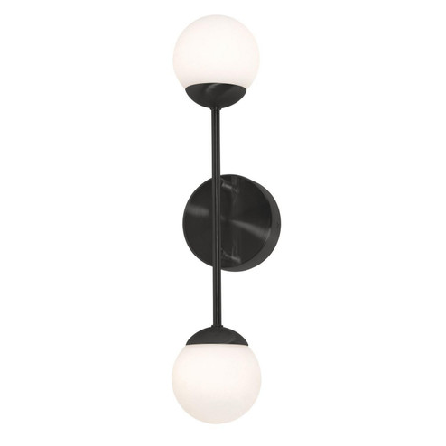 Pearl LED Wall Sconce in Black (162|PRLS0418L30D1BK)