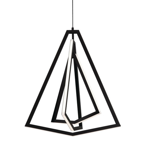 Gianna LED Pendant in Black (162|GNAP27L30D1BK)