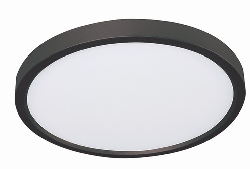 Edge Round Large LED Flush Mount in Black (162|EGRF1625LAJD1BK)