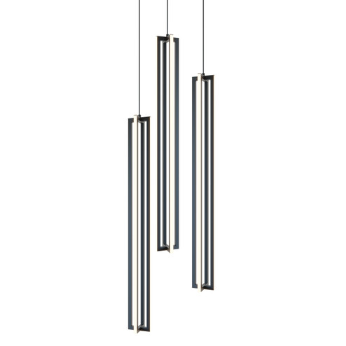 Cass LED Pendant in Black (162|CSSP36L30D1BKRND3)