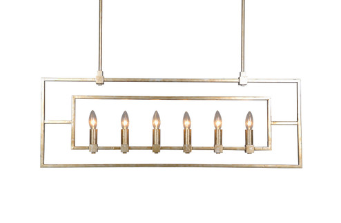 Daniela Six Light Chandelier (374|H6123-6AG)