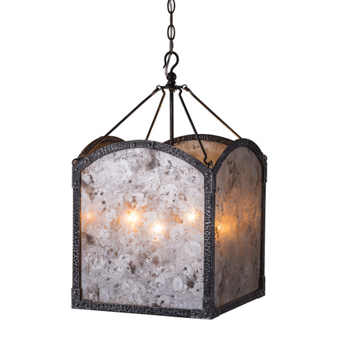 Romola Four Light Chandelier in Aged Iron (374|H6108-4)