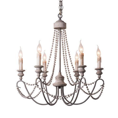 Agiola Six Light Chandelier in Grey (374|H6101-6)