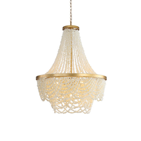 Rosanna Seven Light Chandelier in Gold (374|H22103-7LM)