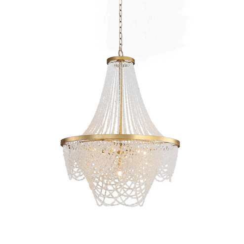 Rosanna Seven Light Chandelier in Gold (374|H22103-7LC)