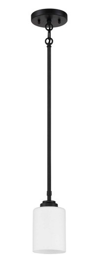 Stowe One Light Mini Pendant in Flat Black (46|56091-FB)