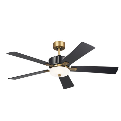 Icon 56''Ceiling Fan in Satin Black (12|300395SBK) Icon 56''Ceiling Fan in Satin Black (12|300395SBK)