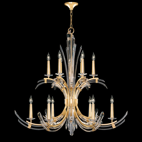 Trevi 12 Light Chandelier in Gold (48|781640-2ST)