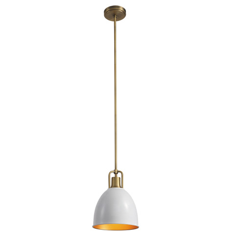 Vasto One Light Pendant in Rembrandt brass (508|KPN0116-1MW)