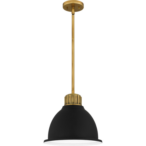 Quoizel Piccolo Pendant One Light Mini Pendant in Weathered Brass (10|QPP5569WS)
