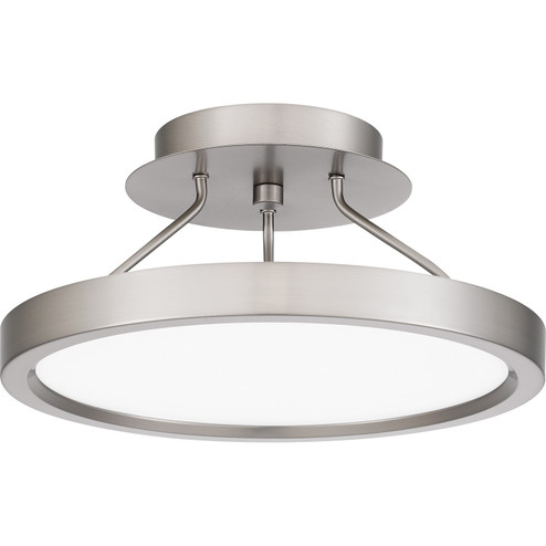 Outskirts LED Semi Flush Mount in Brushed Nickel (10|OST1811BN)
