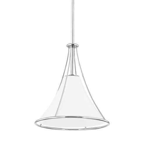 Madelyn One Light Pendant in Polished Nickel (428|H645701S-PN)