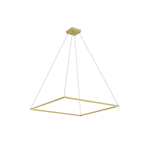 Piazza LED Pendant in Brushed Gold (347|PD88148-BG)