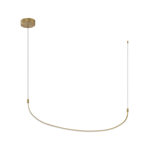 Talis LED Pendant in Brushed Gold (347|LP89048-BG)