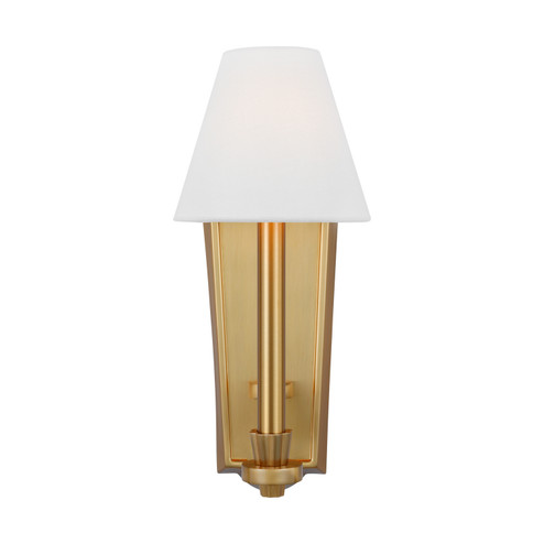 Paisley One Light Wall Sconce in Burnished Brass (454|AW1121BBS)