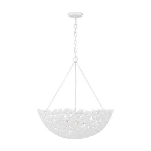 Kelan Six Light Pendant in Textured White (454|AP1186TXW)