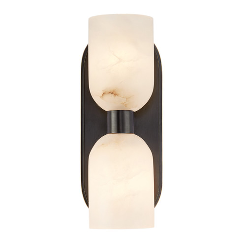 Lucian Two Light Vanity in Urban Bronze/Alabaster (452|WV338902UBAR)