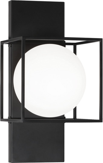 Squircle One Light Wall Sconce in Black (423|S03811BK) Squircle One Light Wall Sconce in Black (423|S03811BK)