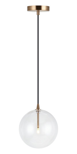 Bolha One Light Pendant in Aged Gold Brass (423|C81811AGCL)