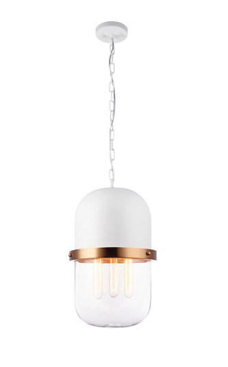 Tillie Three Light Pendant in White (423|C73803WHCL)