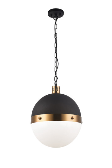 Torino Three Light Pendant in Aged Gold Brass (423|C61803AGOP)