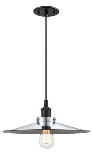 Bulstrode'S Workshop One Light Pendant in Black (423|C46113BKCH)