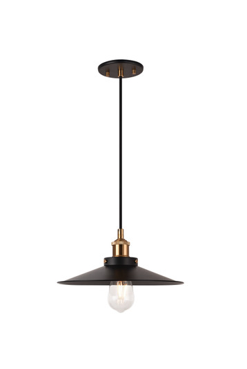 Bulstrode'S Workshop One Light Pendant in Aged Gold Brass (423|C46112AGBK)