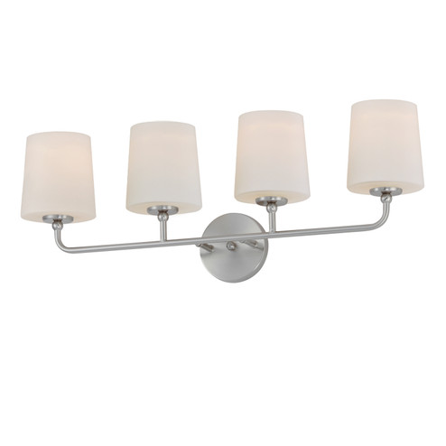 Bristol Four Light Bath Vanity in Satin Nickel (16|12094SWSN)