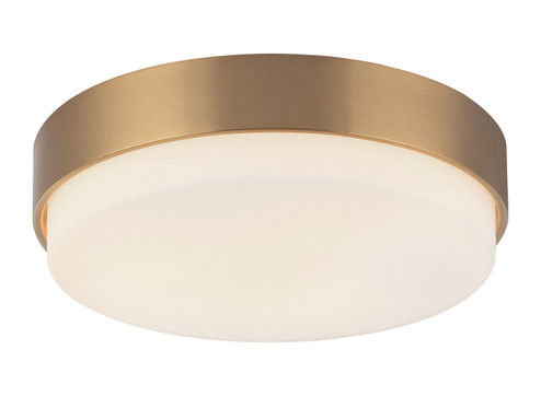 Quintz Three Light Ceiling Mount in Aged Gold Brass (423|M13203AG)