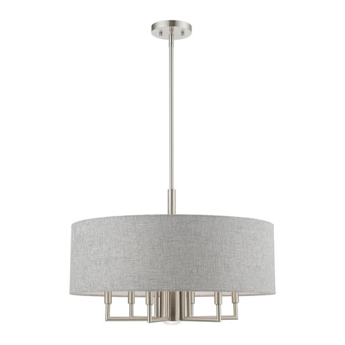 Dakota Seven Light Chandelier in Brushed Nickel (107|46736-91)