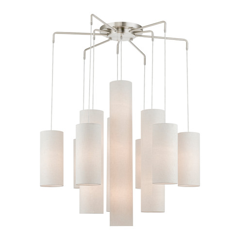 Strathmore 15 Light Foyer Chandelier in Brushed Nickel (107|42657-91)