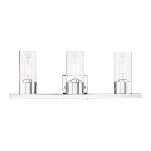 Carson Three Light Vanity Sconce in Polished Chrome (107|17313-05)