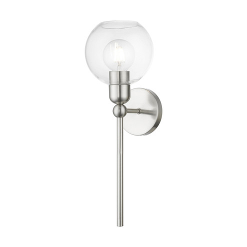 Downtown One Light Wall Sconce in Brushed Nickel (107|16971-91)