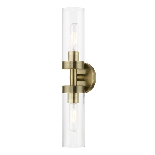 Ludlow Two Light Vanity Sconce in Antique Brass (107|16172-01)