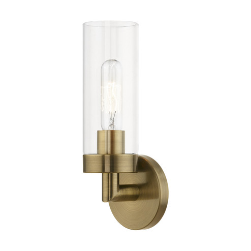 Ludlow One Light Wall Sconce in Antique Brass (107|16171-01)