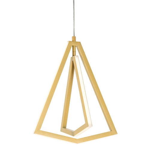 Gianna LED Pendant in Gold (162|GNAP15L30D1GD)