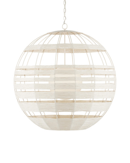 Lapsley White Orb Chandelier One Light Chandelier in Vanilla/White (142|9000-0835)