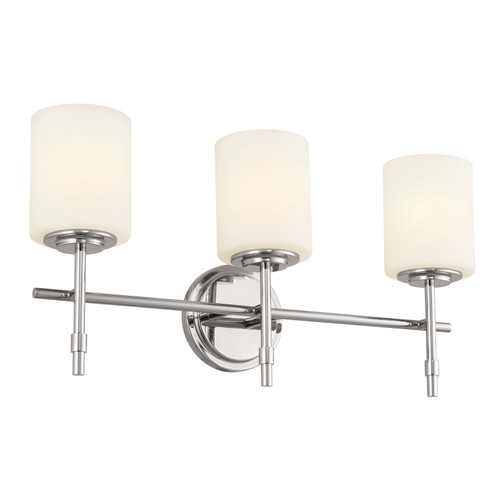 Ali Three Light Bath in Polished Nickel (12|55142PN) Ali Three Light Bath in Polished Nickel (12|55142PN)