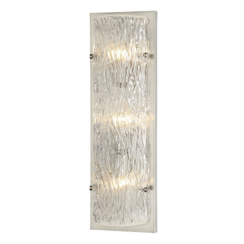 Morgan Three Light Wall Sconce in Brushed Nickel (137|376W03BN)