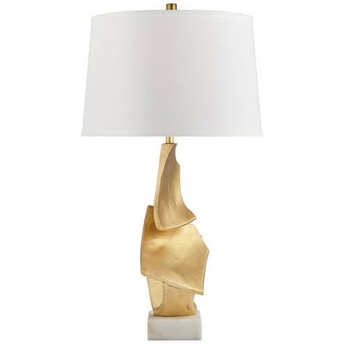 Nelya One Light Table Lamp in Gold Leaf (24|537N1)