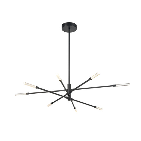 Light Streak LED Chandelier in Matte Black (45|85037/LED)