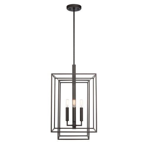 Kinsley Four Light Pendant in Oil Rubbed Bronze (45|68285/4)