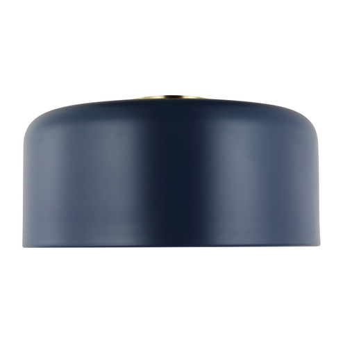 Malone LED Flush Mount in Navy (454|7705401EN3-127) Malone LED Flush Mount in Navy (454|7705401EN3-127)