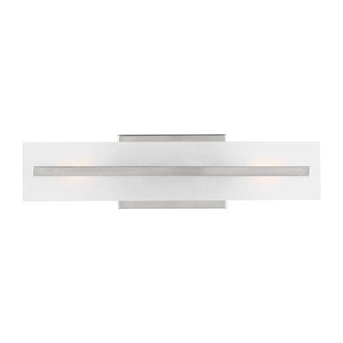 Dex Two Light Bath Vanity in Brushed Nickel (454|4454302-962)