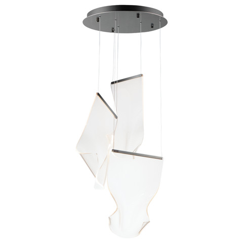 Rinkle LED Pendant in Brushed Gunmetal (86|E24874-133BGM)