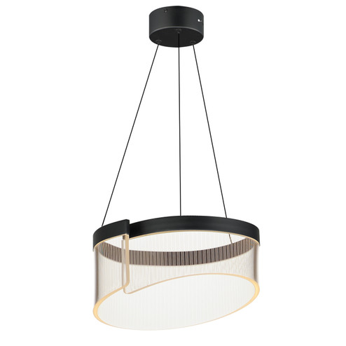 Sonata LED Pendant in Black (86|E24771-133BK)