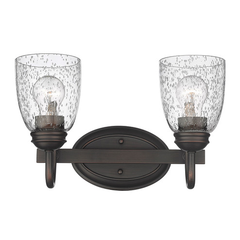 Parrish RBZ Two Light Bath Vanity in Rubbed Bronze (62|8001-BA2 RBZ-SD)