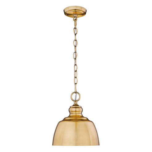 Holmes MBG One Light Mini Pendant in Modern Brushed Gold (62|0316-M1L MBG)