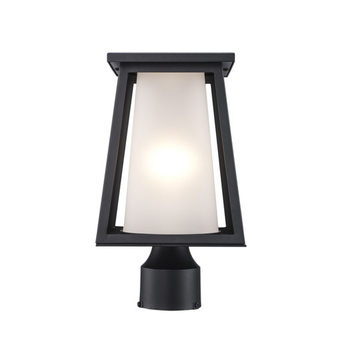 Kingsbury One Light Post Lantern in Black (110|51393 BK)