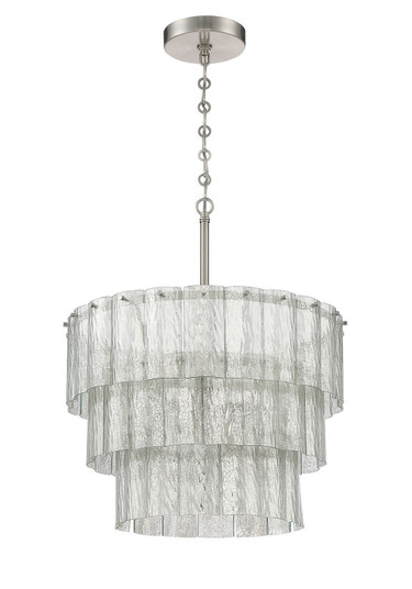 Museo Nine Light Pendant in Brushed Polished Nickel (46|48694-BNK)